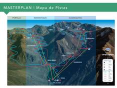Mappa delle piste Cerro Punta Negra (in progettazione)