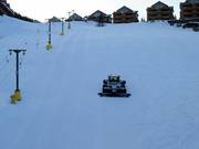 Ogni sera entrano in azione i battipista