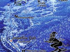 Mappa delle piste Lucifer - Josefův Důl