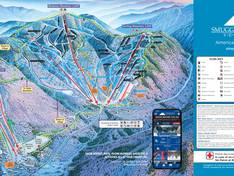 Mappa delle piste Smugglers' Notch