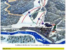 Mappa delle piste Hidaka Kokusai