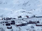 Vista sulle sistemazioni a Riksgränsen