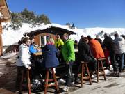 Bar Après-Ski nel Bergrestaurant Sareis