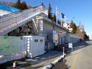 Area curata presso la stazione a valle Castlatsch