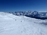 Pista presso lo skilift Péz Ault