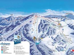 Mappa delle piste Mitterdorf (Almberg) - Mitterfirmiansreut