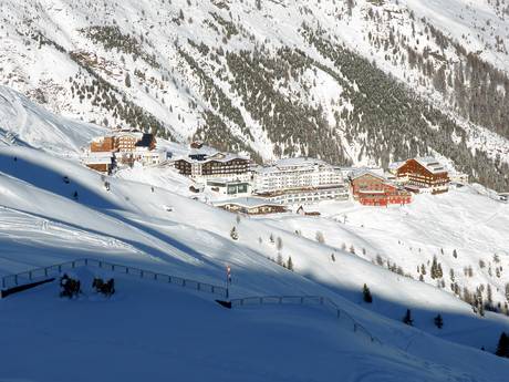 5 Ghiacciai tirolesi: Offerta di alloggi dei comprensori sciistici – Offerta di alloggi Sölden