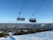 L1 Söderåsen Express - 6pers.| Seggiovia ad alta velocità (ad agganc. autom.) con cupola di prot. e riscald. sedile