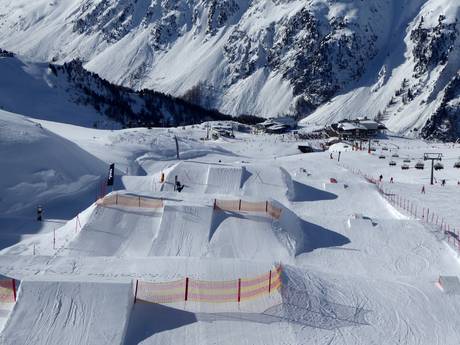 Snowparks Landeck – Snowpark Ischgl/Samnaun - Silvretta Arena