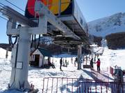 Alla seggiovia è presente il personale.