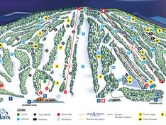 Mappa delle piste Le Relais - Lac Beauport