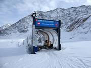 Gletscherband (Förderband Rettenbachgletscher) - Tapis roulant/Tappeto Magico con galleria