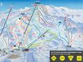 Mappa delle piste Coronet Peak