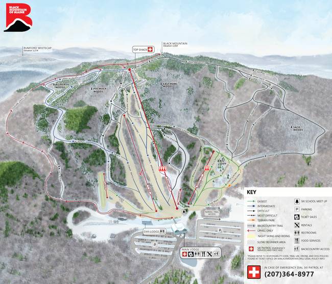 Black Mountain – Rumford Black Mountain – Rumford