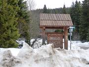 Segnaletica per l’area sciistica Malo Polje