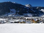 Vista sulle sistemazioni a Dorfgastein