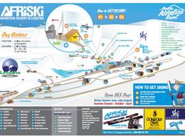 Mappa delle piste Afriski Mountain Resort
