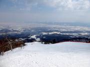 Vista dalla stazione a monte della funivia Kitanomine