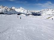 Pista del ghiacciaio Gandegg