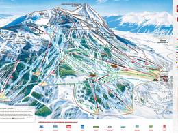 Mappa delle piste Crested Butte