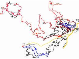 Mappa delle piste Malga Varena - Passo Lavazè