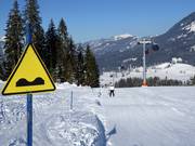 Pista ondulata presso la cabinovia Eichenhof