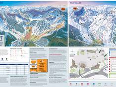 Mappa delle piste Stevens Pass