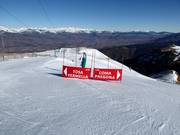 Segnaletica delle piste a Masella