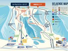 Mappa delle piste Tateyama Sanroku - Gokurakuzaka/Raicho Valley