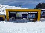 Informazioni aggiornate alla stazione a monte della Stoosbahn
