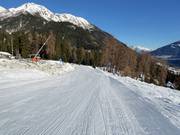 Facile discesa a valle