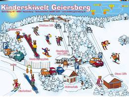 Mappa delle piste Geiersberg - Hauzenberg