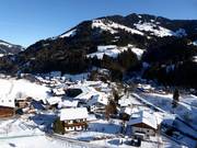 Vista su Auffach nella Wildschönau