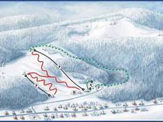Mappa delle piste Polanki - Szczawa
