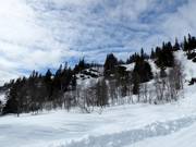 Vista sull’area freeride Hanguren