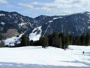 Vista dallo Schelpen verso il Riedberger Horn