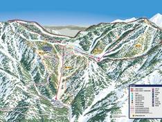 Mappa delle piste Mt. Baldy