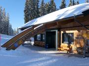 Casa dello sci di fondo presso la pista d'altitudine Roßbrand