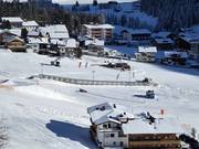 Area di esercitazione a Gerlos nella valle