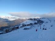 Vista sugli alloggi Pla d'Adet