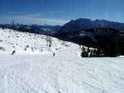 Le piste sono in ottime condizioni anche nel corso della giornata.