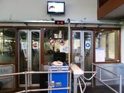 Informazioni all'ingresso della ski hall