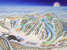 Mappa delle piste Wild Mountain