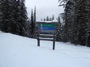 Informazioni e mappa delle piste all’ingresso