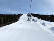 Pista difficile Rodegard presso la seggiovia a otto posti