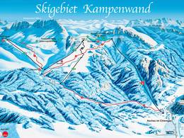 Mappa delle piste Kampenwand - Aschau im Chiemgau