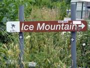Segnaletica per Ice Mountain