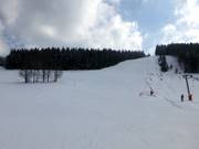 Discesa principale presso lo Schwarzenbachlift