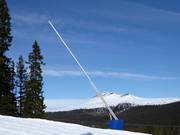 Innevamento con lance nel comprensorio sciistico Idre Fjäll