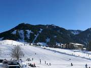 Vista dall’area bambini fino al Neunerköpfle